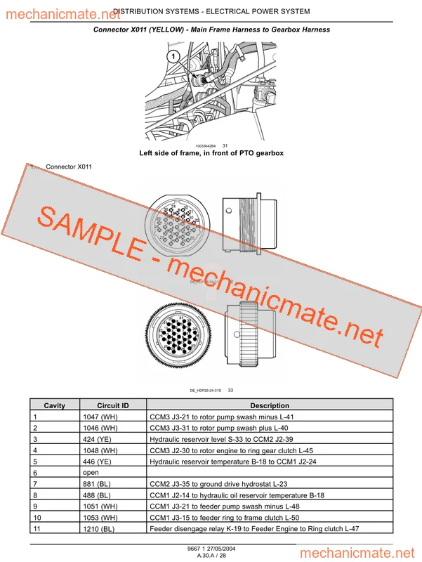 Case IH AFX8010 Workshop, Service & Repair Manual PDF (2004) 2 Case IH AFX8010 Workshop, Service & Repair Manual PDF (2004) - Image 2