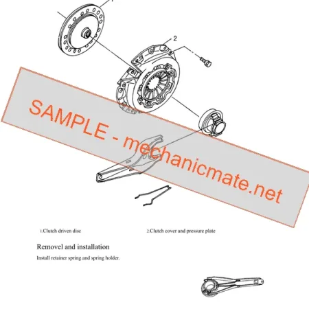 Dongfeng EQ1030T47D-820 Service & Repair Manual PDF (2006)
