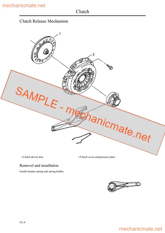Dongfeng EQ1030T47D-820 Service & Repair Manual PDF (2006)