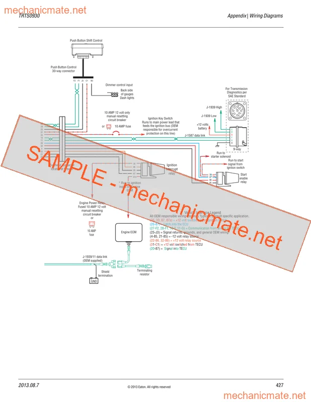 Eaton F-5405B-DM3 Workshop Service Repair Manual PDF (2013)