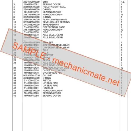 Fendt Xylon 524 Workshop, Service and Repair Manual PDF