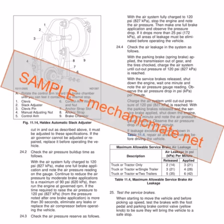 Freightliner Conv. Wksp Service & Repair Manual PDF (89-10)