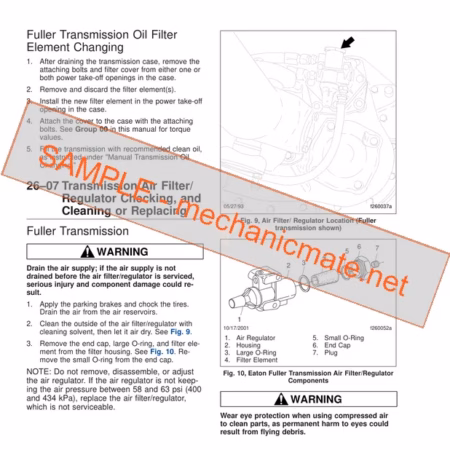 Freightliner FLA/FLB/FLC/FLD/FLL Workshop Manual PDF (2009)