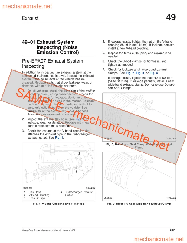 Freightliner FLA/FLB/FLC/FLD/FLL Workshop Manual PDF (2009) 2 Freightliner FLA/FLB/FLC/FLD/FLL Workshop Manual PDF (2009) - Image 2