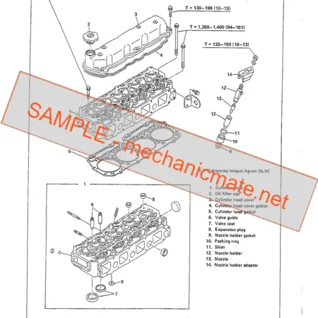 Hino W04C-T Workshop, Service and Repair Manual PDF