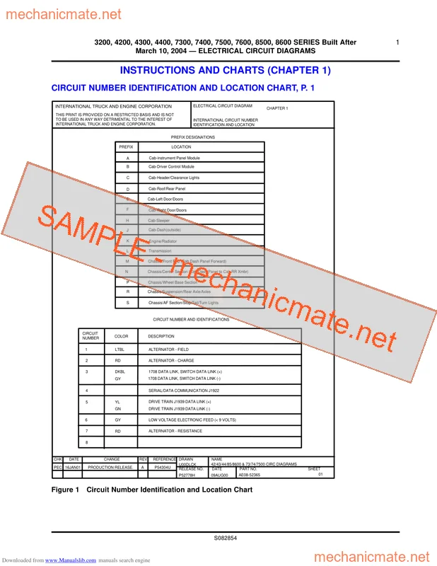International 3200-8600 Service/Wiring/Elec Manua... (2004+) 2 International 3200-8600 Service/Wiring/Elec Manua... (2004+) - Image 2
