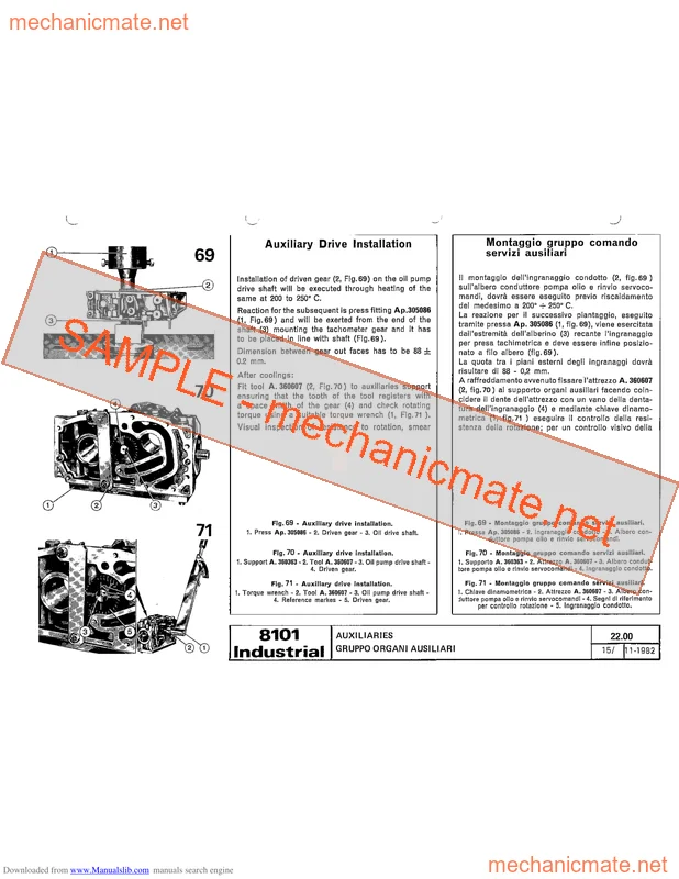 Iveco AIFO 8131/8141 Service Manual PDF (1984)