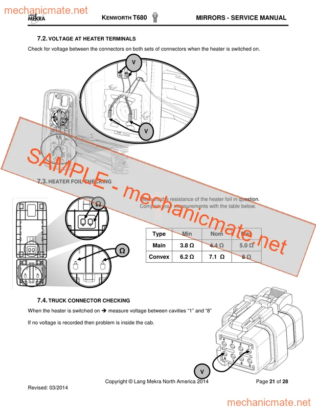 Kenworth T680 Workshop, Service and Repair Manual PDF (2014) 3 Kenworth T680 Workshop, Service and Repair Manual PDF (2014) - Image 3