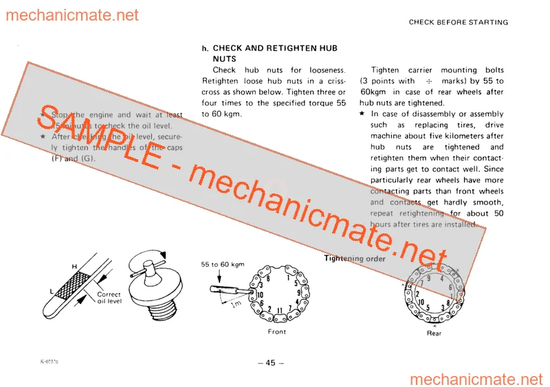 Komatsu HD320-325-3 Workshop, Service and Repair Manual PDF