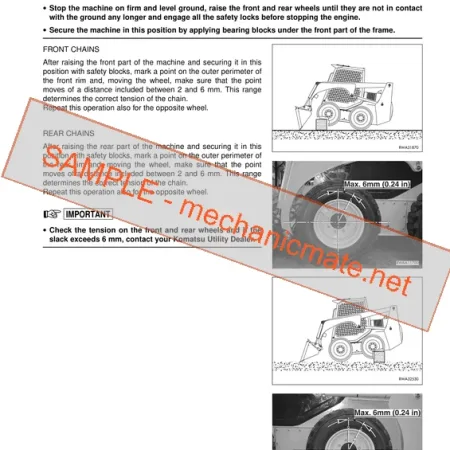 Komatsu SK714-5 Workshop, Service and Repair Manual PDF