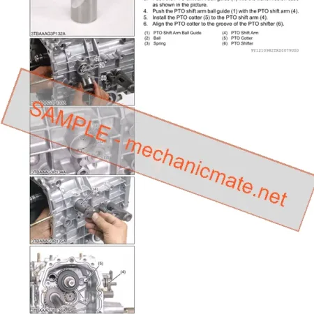 Kubota B2050-B3150 Workshop, Service and Repair Manual PDF