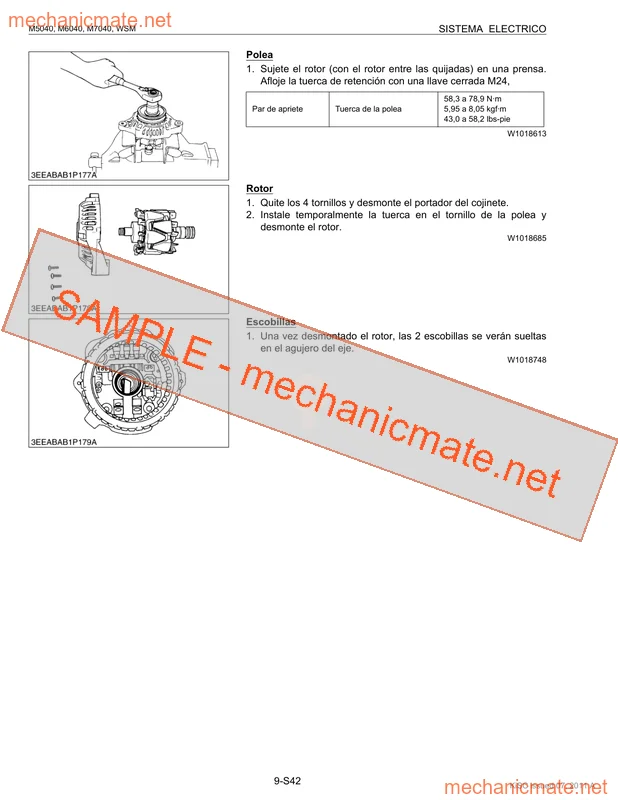 Kubota M5040 M6040 M7040 Workshop Manual PDF (2011) 2 Kubota M5040 M6040 M7040 Workshop Manual PDF Sample Page 2 - Diagnostic Procedures Preview