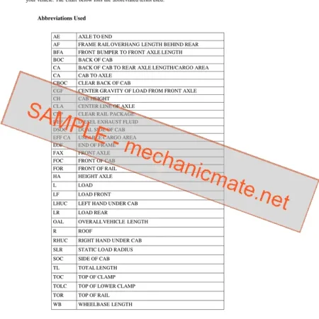 Peterbilt 220 Body Workshop, Svc & Repair Manual PDF (2017)