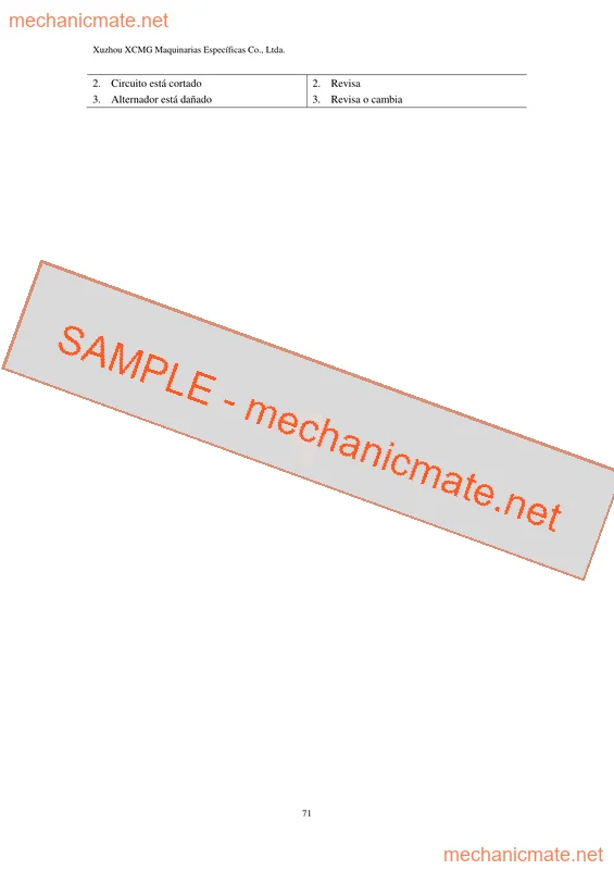 XCMG LW188 Workshop, Service & Repair Manual PDF