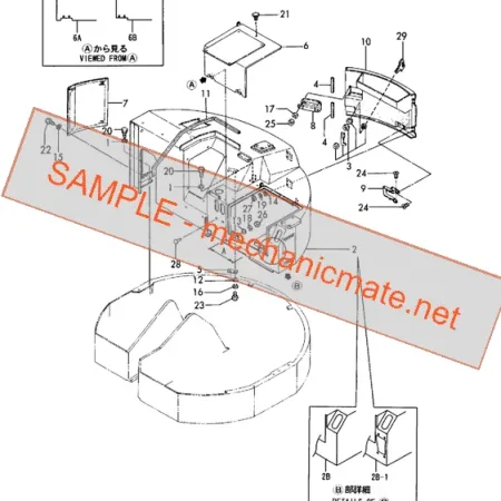 Yanmar B3 Parts, Wiring & Electrical Manual PDF
